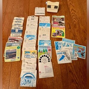 Vintage View-Master Reel Collection